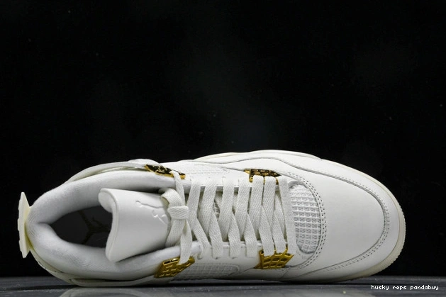 Cheap Husky 4 Metallic Gold Jordan AQ9129-170 Retro 0825